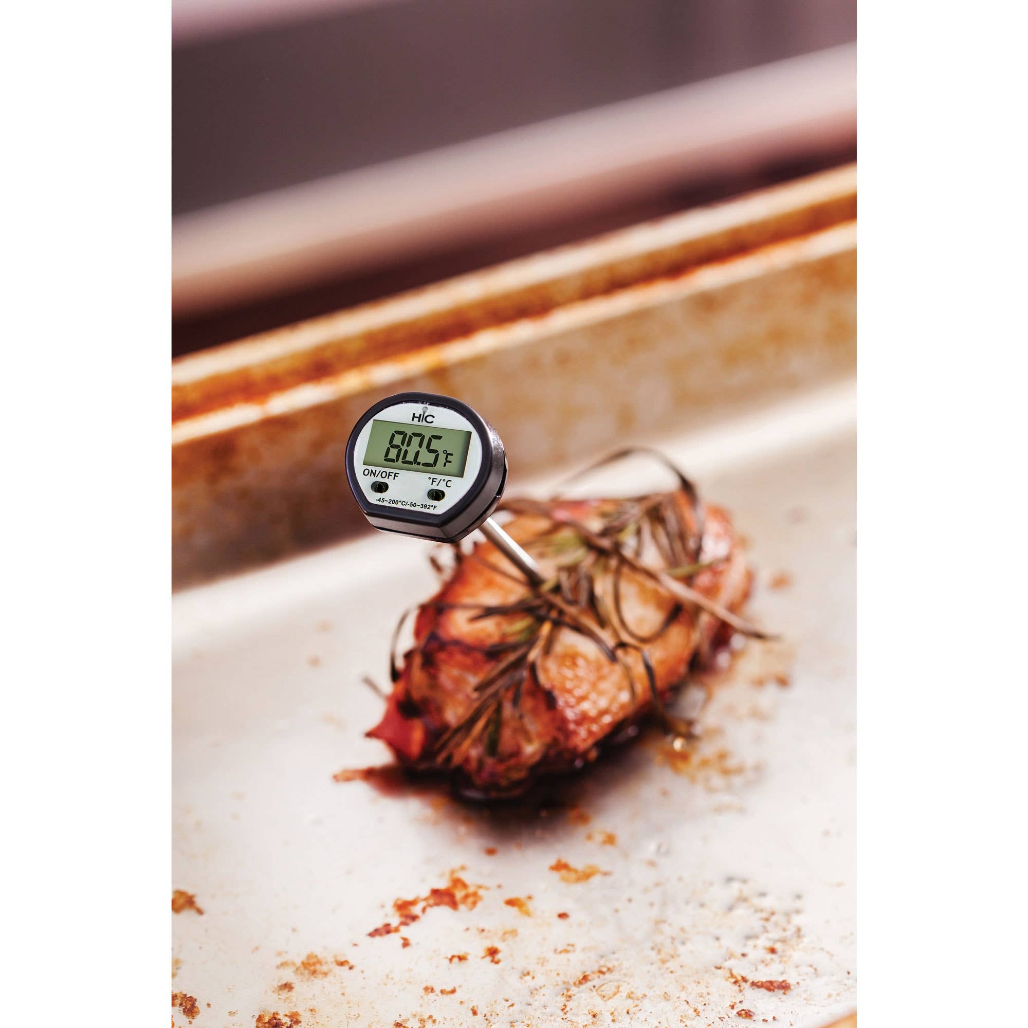 Instant-Read Digital Meat Thermometer