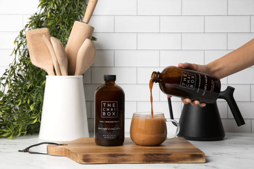 Chai Concentrate 16 oz Glass Bottle | The Chai Box