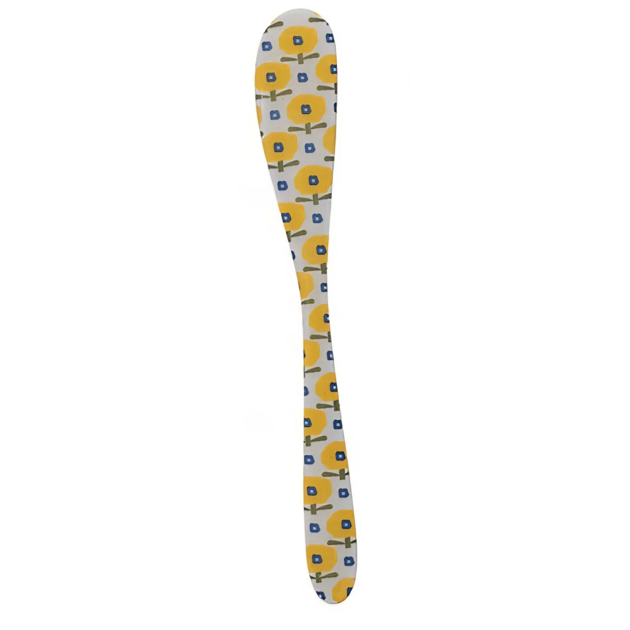 Enameled Stainless Floral Canape Knife | Hazel Mazel