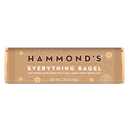 Hammond's Everything Bagel chocolate bar packaging on a white background