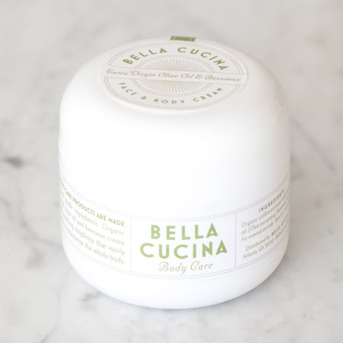 Extra Virgin Olive Oil and Beeswax Face and Body Cream | Bella Cucina