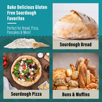 Organic, Non GMO GLUTEN FREE Sourdough Starter 12 gram.