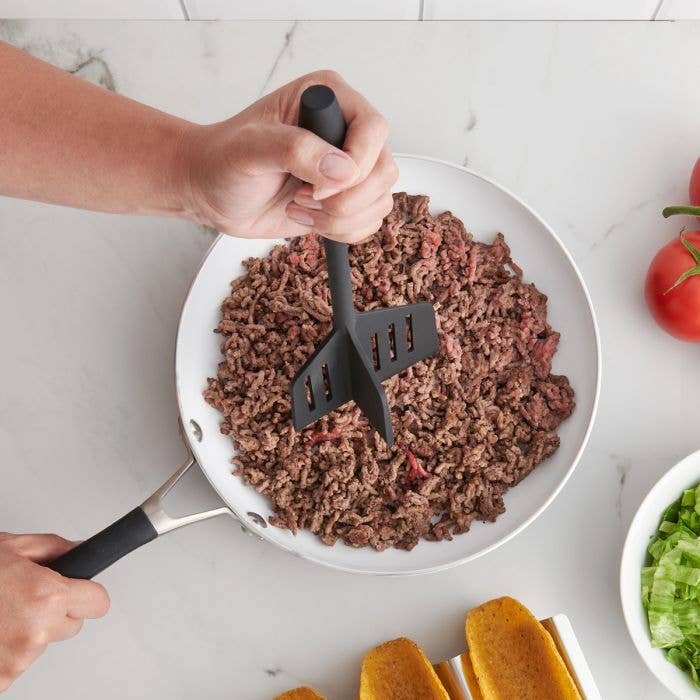 Ground Meat Chopper & Turner | HIC Kitchen