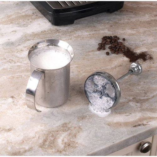 Fino Milk Creamer Frother Cappuccino Foam Pitcher, 14oz