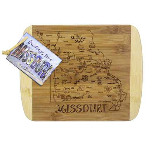 A Slice of Life Missouri Cutting & Charcuterie Board