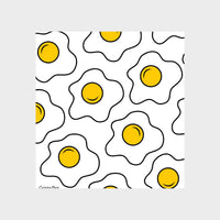 Fried Egg Swedish Dishcloth | Reusable Paper Towels