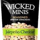 Wicked Minis Oyster Crackers Jalapeno Chedder