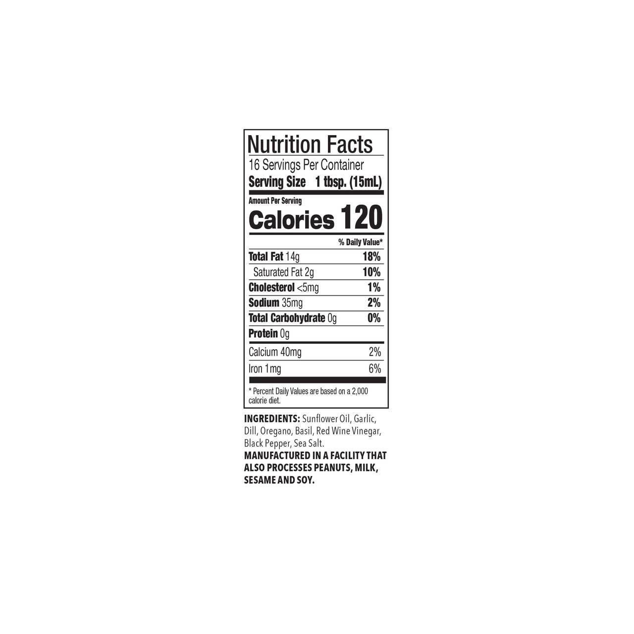 Greek Herb Drizzle Oil - 8.45 oz | DeLallo