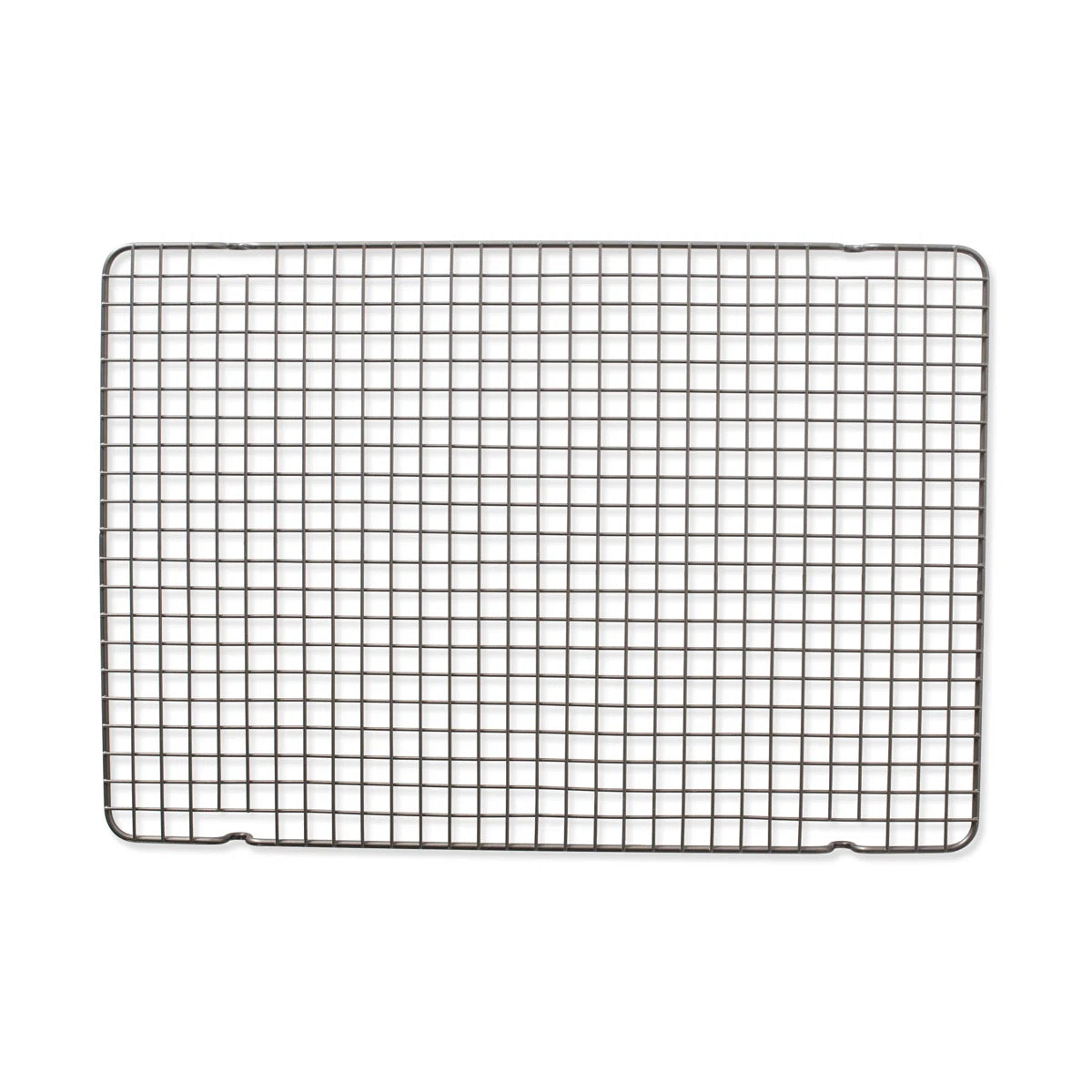 A cooling rack on a white background.