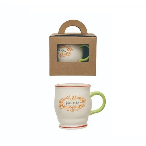 Hand Painted Stoneware Sweary Mug | Hazel Mazel
