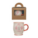 Hand Painted Stoneware Sweary Mug | Hazel Mazel
