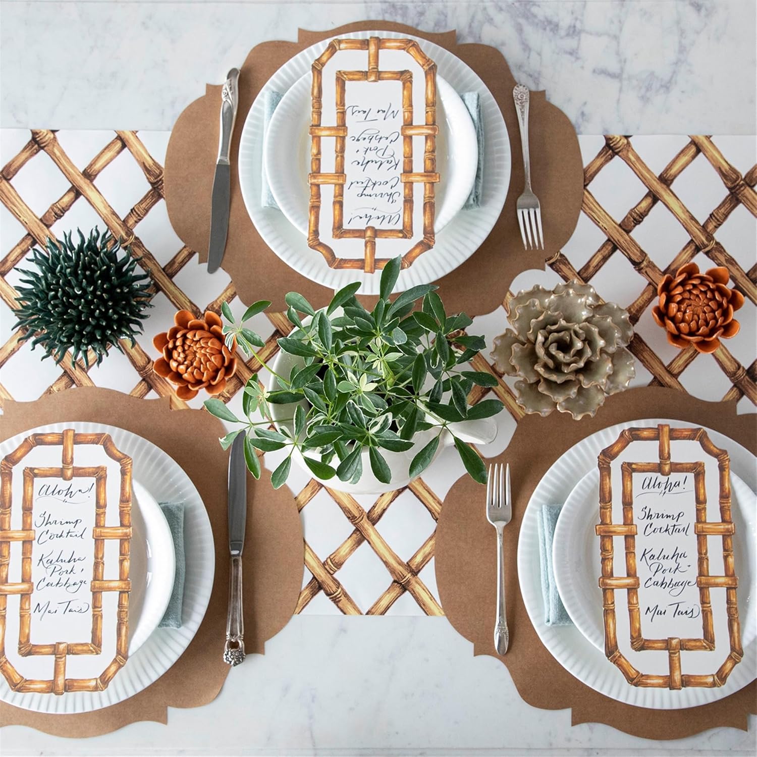 Die-cut Craft French Frame Placemat | Hester & Cook