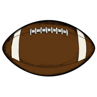 Die-cut Football Placemat | Hester & Cook