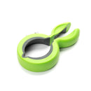 Green jar opener with a white background