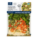 Packaging of Anderson Valley Chicken & Rice Soup Mix with ingredients visible