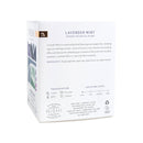 Box of Rishi Tea Lavender Mint blend on a white background