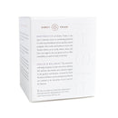 White tea box with text on a white background