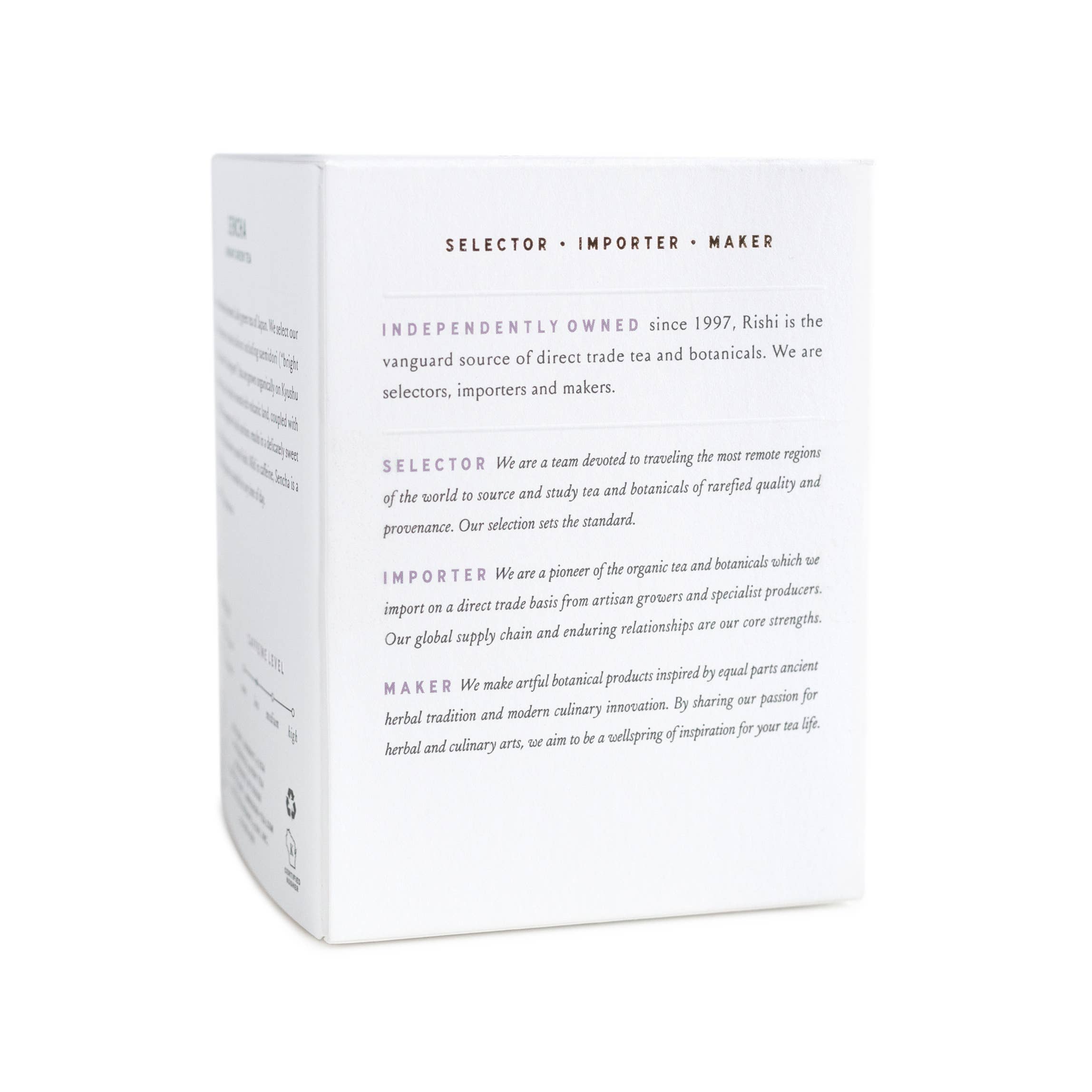 White box with text on a white background