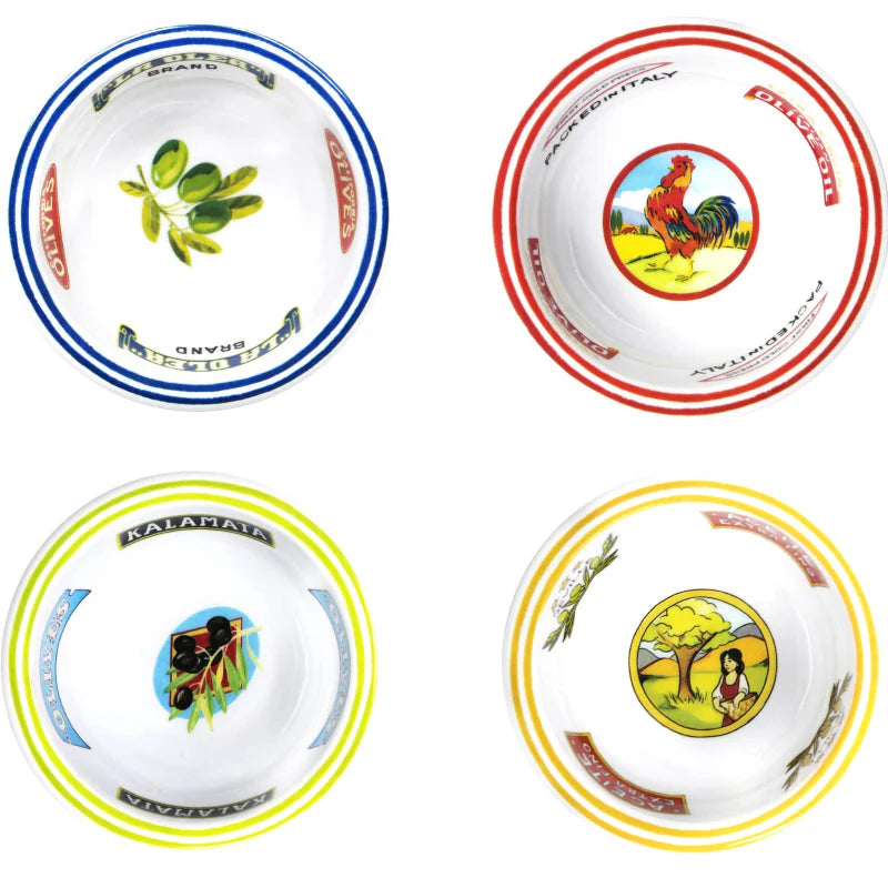 Vintage Olive Mini Dipping Bowls | Le Cadeaux