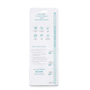 Product packaging with text and icons on a white background