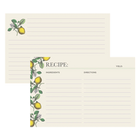 Lemon Recipe Card | Hester & Cook