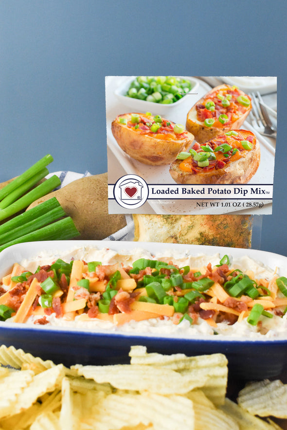 Loaded Baked Potato Dip Mix | Country Home Creations