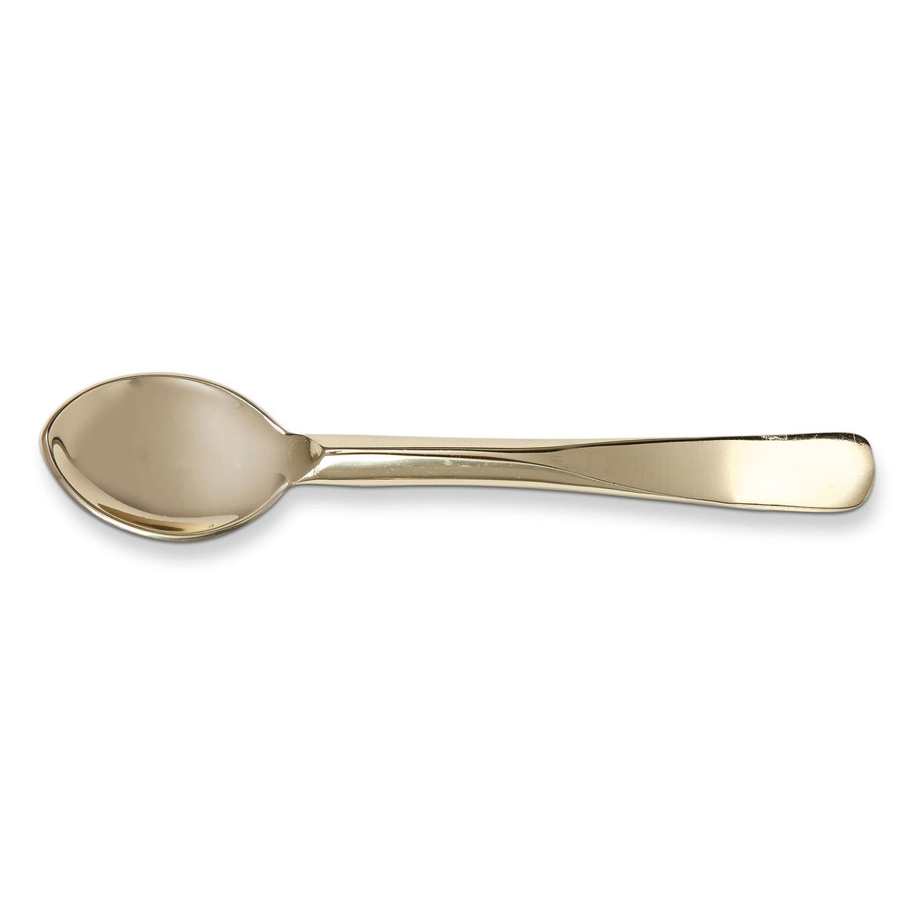 Lustrous Appetizer Spoon - Gold