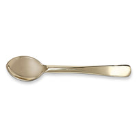 Lustrous Appetizer Spoon - Gold
