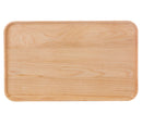 Wooden appetizer tray on a white background