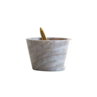 Marble Bowl with Spoon