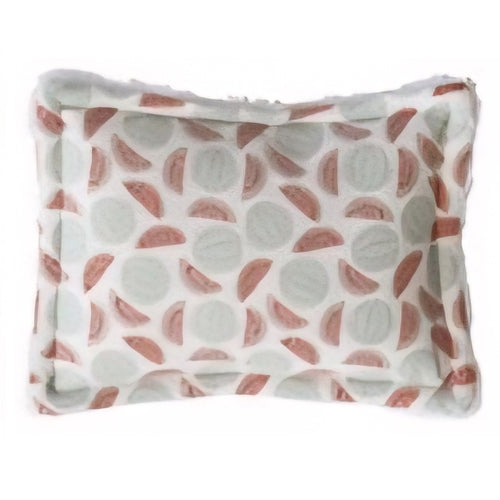 Scrubby with watermelon pattern on a white background.