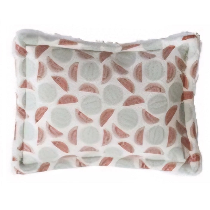 Scrubby with watermelon pattern on a white background.