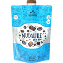 Mudslide cocktail mix in a bag with blue and white design