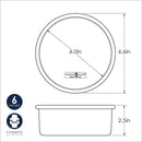 Naturals 6" Round Layer Cake Pan | Nordic Ware