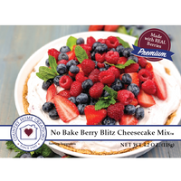 No Bake Berry Blitz Cheesecake Mix | Country Home Creations