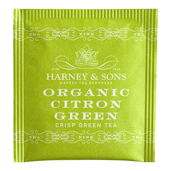Organic Citron Green Single Tea Bag | Harney & Sons