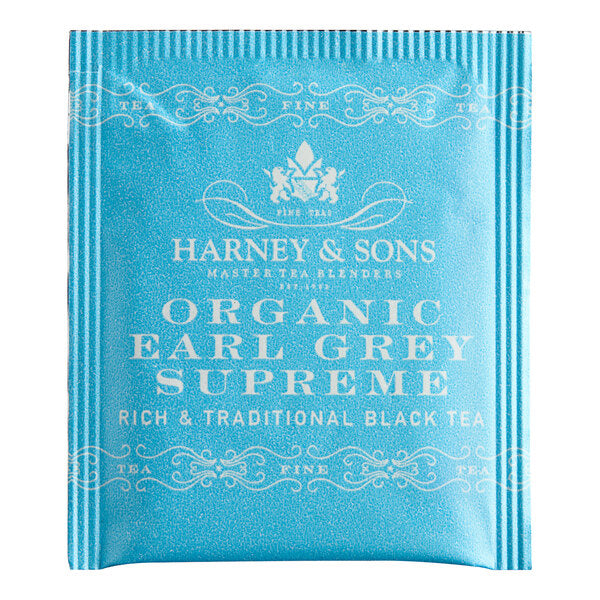 Organic Earl Grey Teabag Single | Harney & Sons