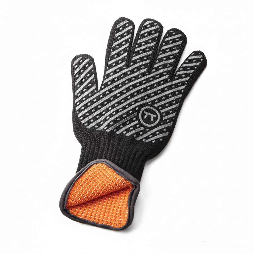 High Temperature Heat Deluxe Grill Glove - Large/X-Large | Outset