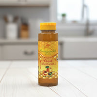 Peach Infused Honey | Honeysuckle Acres