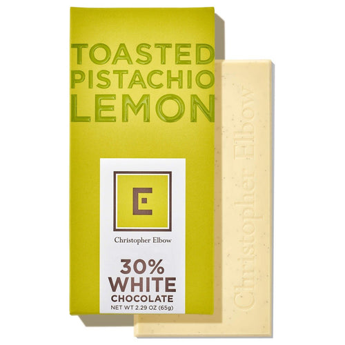 Christopher Elbow Lemon Pistachio Bar White Chocolate Bar
