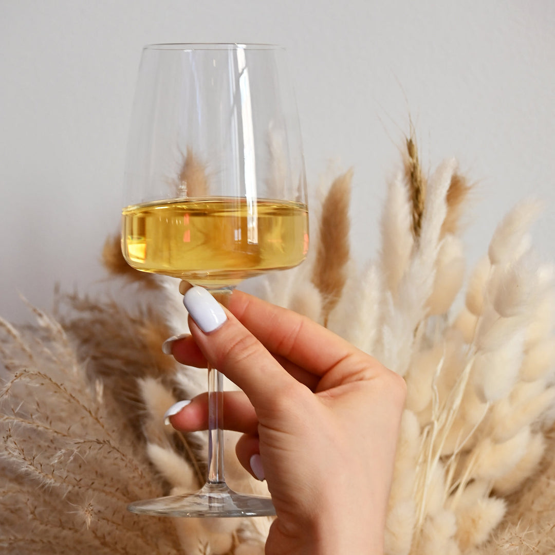 Planeo 12.75 oz. White Wine Glasses (Set of 4) | Bormioli Rocco