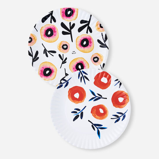 Poppy Melamine "Paper" Platter - 16"