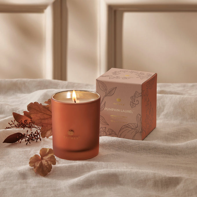 Pumpkin Laurel Aromatic Candle - 6.5oz | Thymes