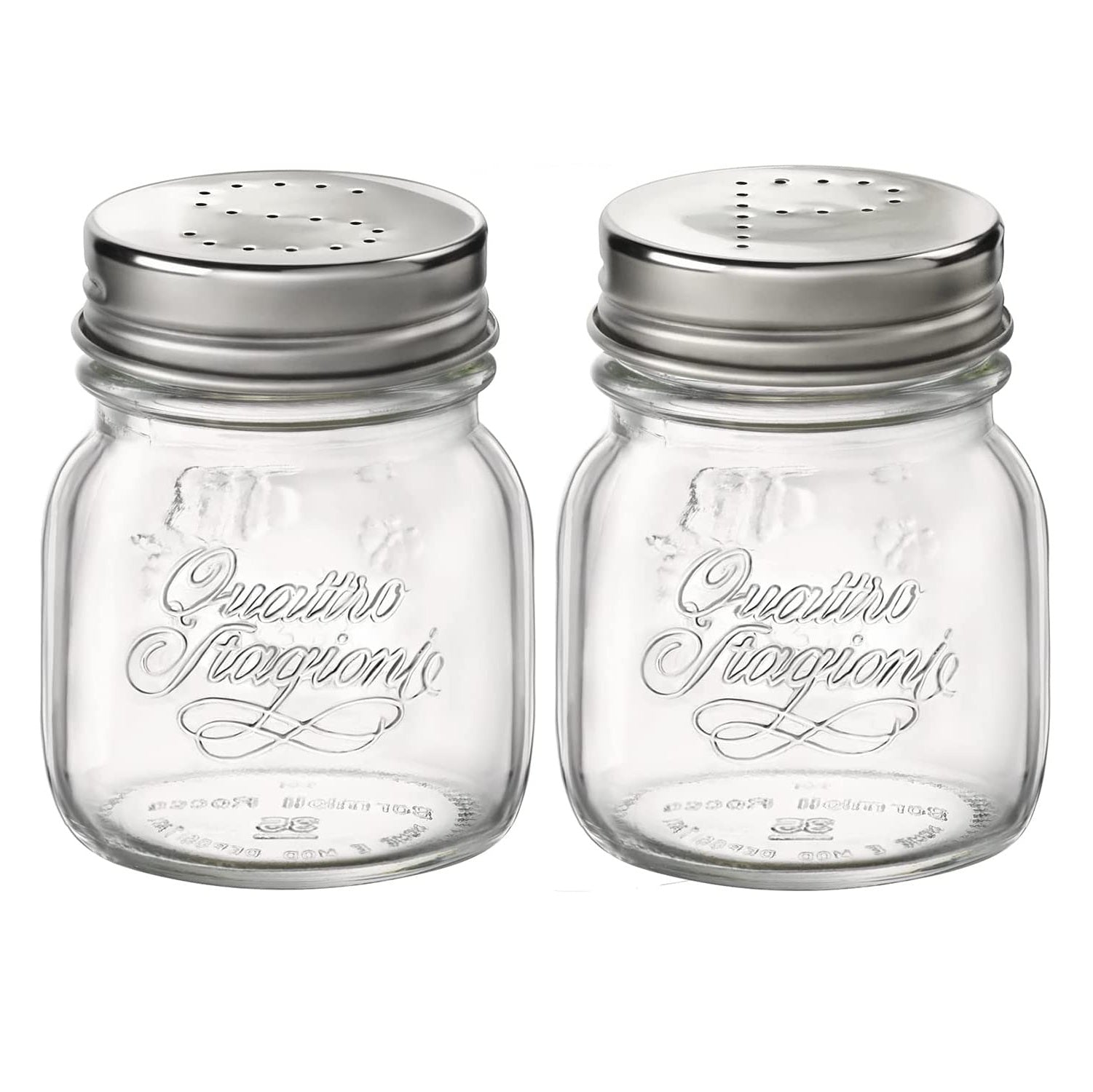 Quattro Genietti Salt & Pepper Set | Bormioli Rocco