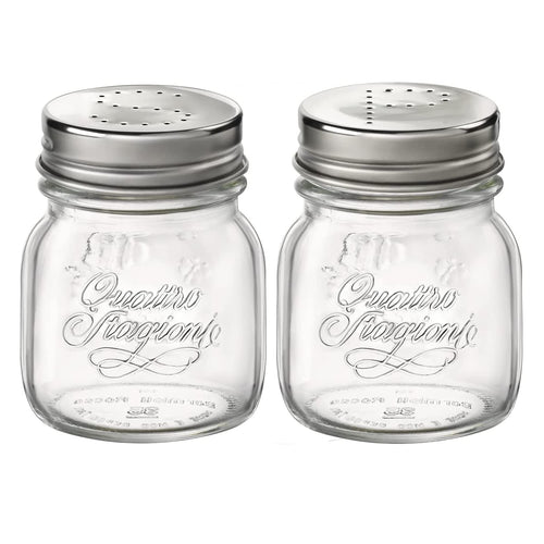 Quattro Genietti Salt & Pepper Set | Bormioli Rocco