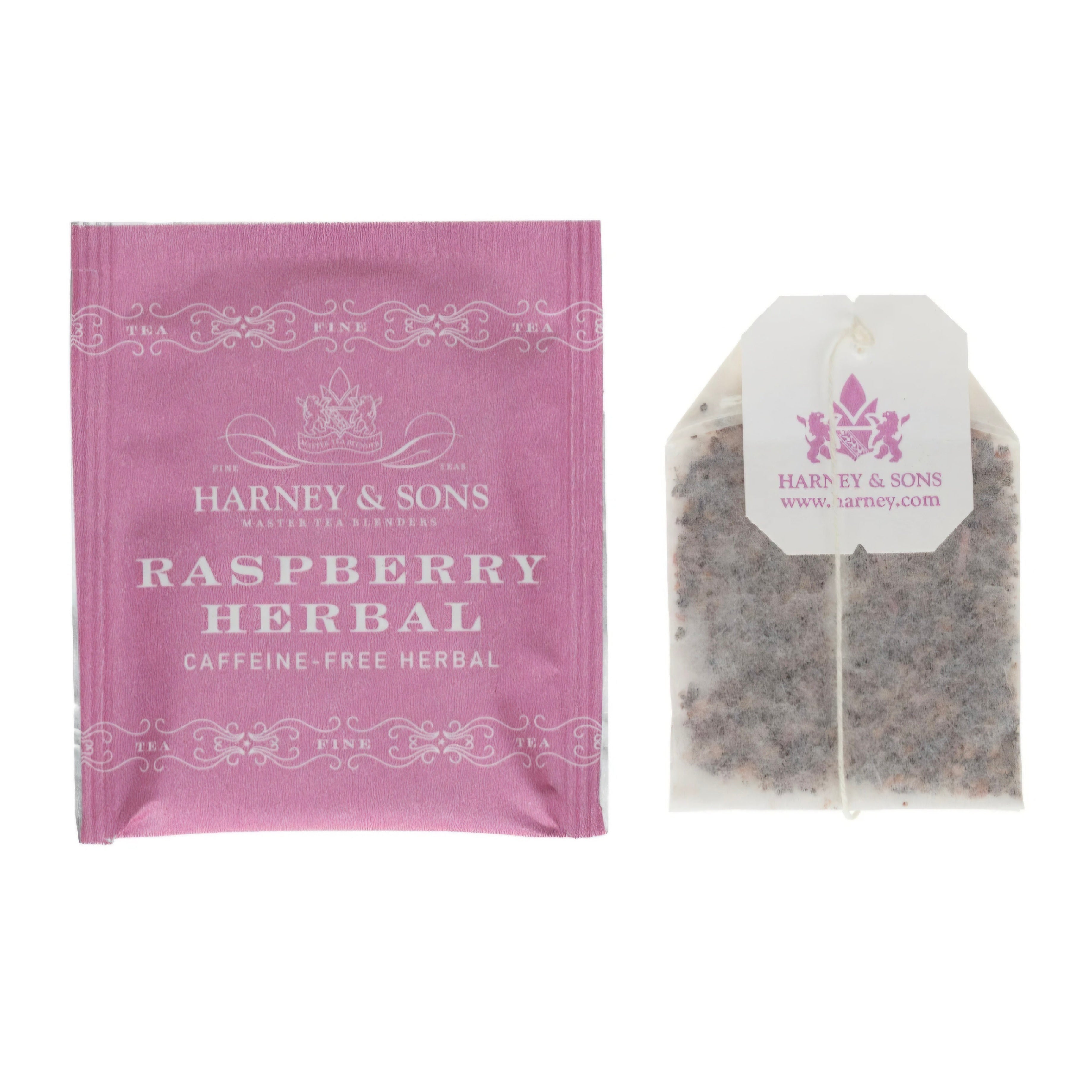 Raspberry Caffeine-free Herbal Tea Bag - Single | Harney & Sons