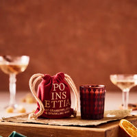 Poinsettia Christmas Candle | Rewined