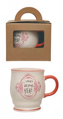 Handpainted Stoneware Mug