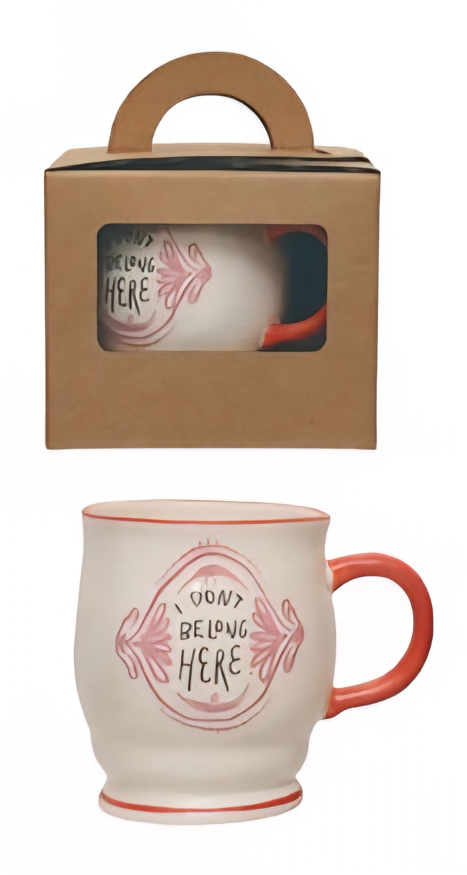 Handpainted Stoneware Mug
