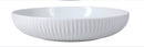 Textured Porcelain Dinner Bowls 48 oz